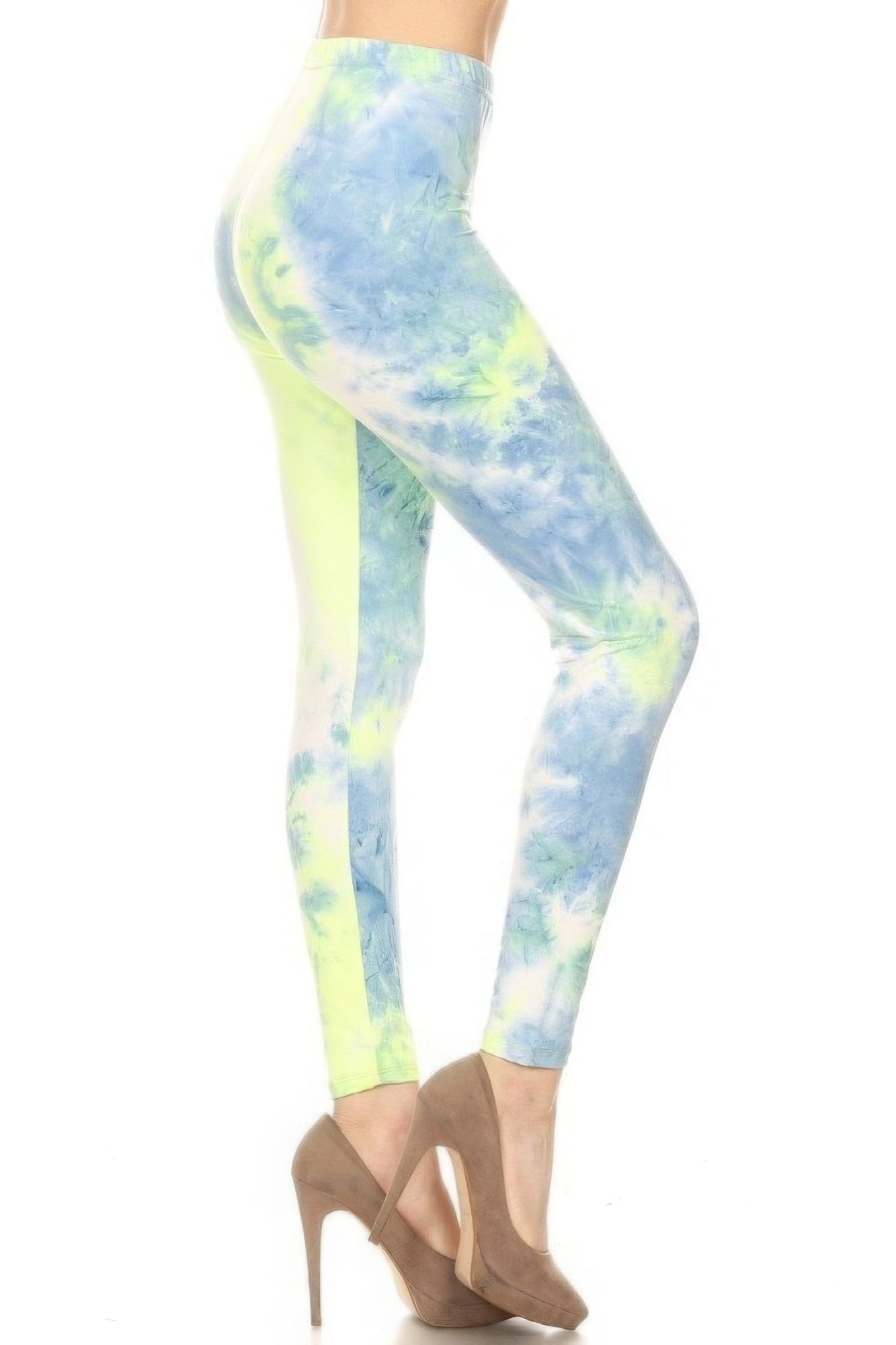 Tie Dye High-Waisted Leggings For Women